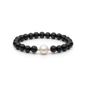 Bratara cu onix, perla naturala edison si aur roz 14K DiAmanti OX254-116B-G Bratara cu onix, perla naturala edison si aur roz 14K DiAmanti OX254-116B-G